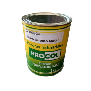 PROCOL DIRECTO METAL NEGRO 1 LT